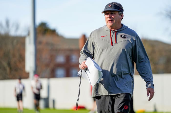 Georgia head coach Kirby Smart / UGAA - Tony Walsh